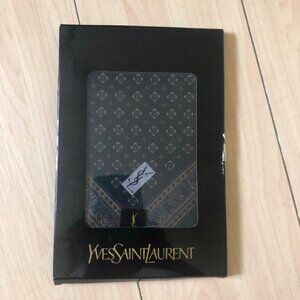 New in box Yves Saint Laurent YSL Pocket Square Handkerchief Scarf Vintage